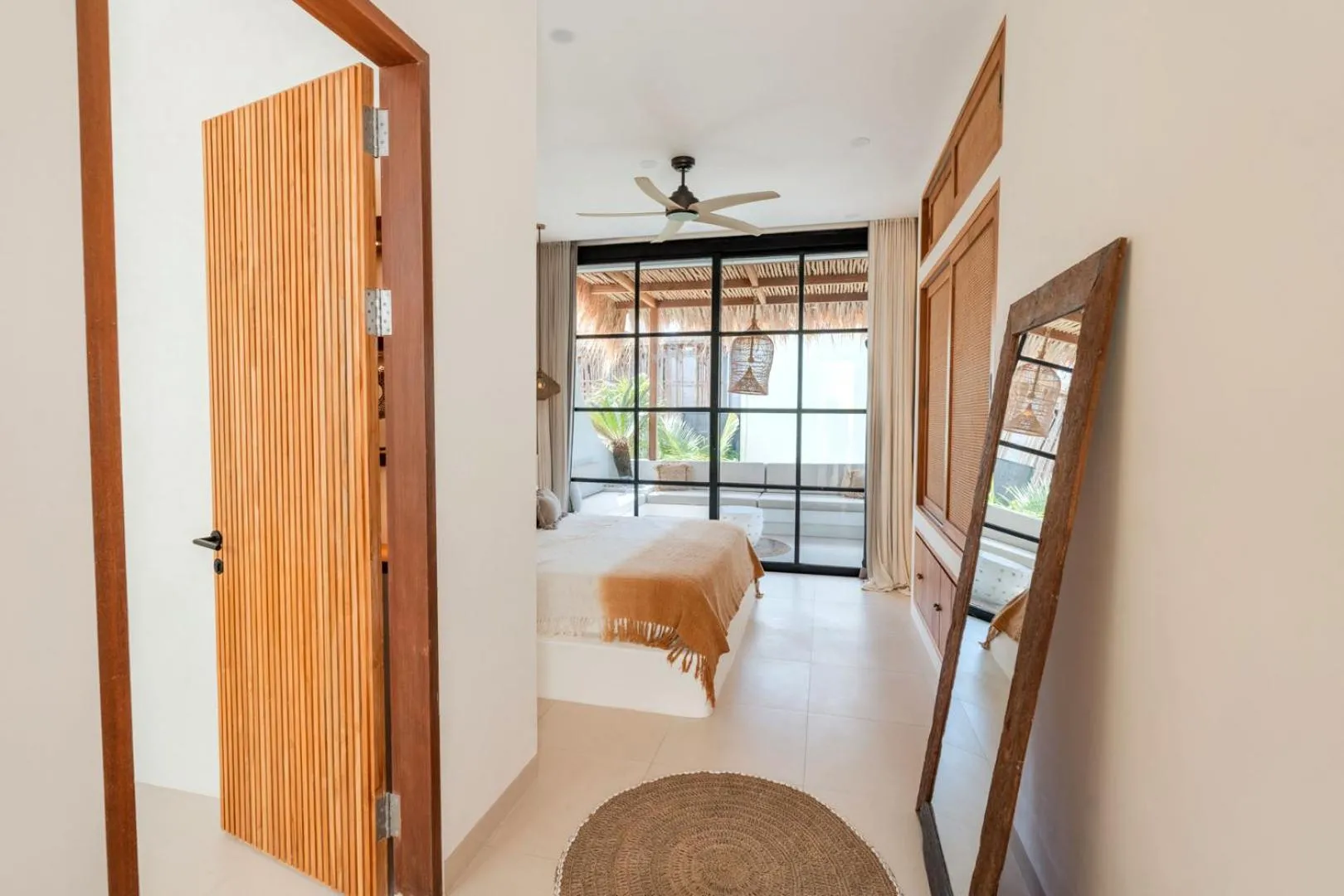 Bedroom, Bed in Villa Coconut Canggu