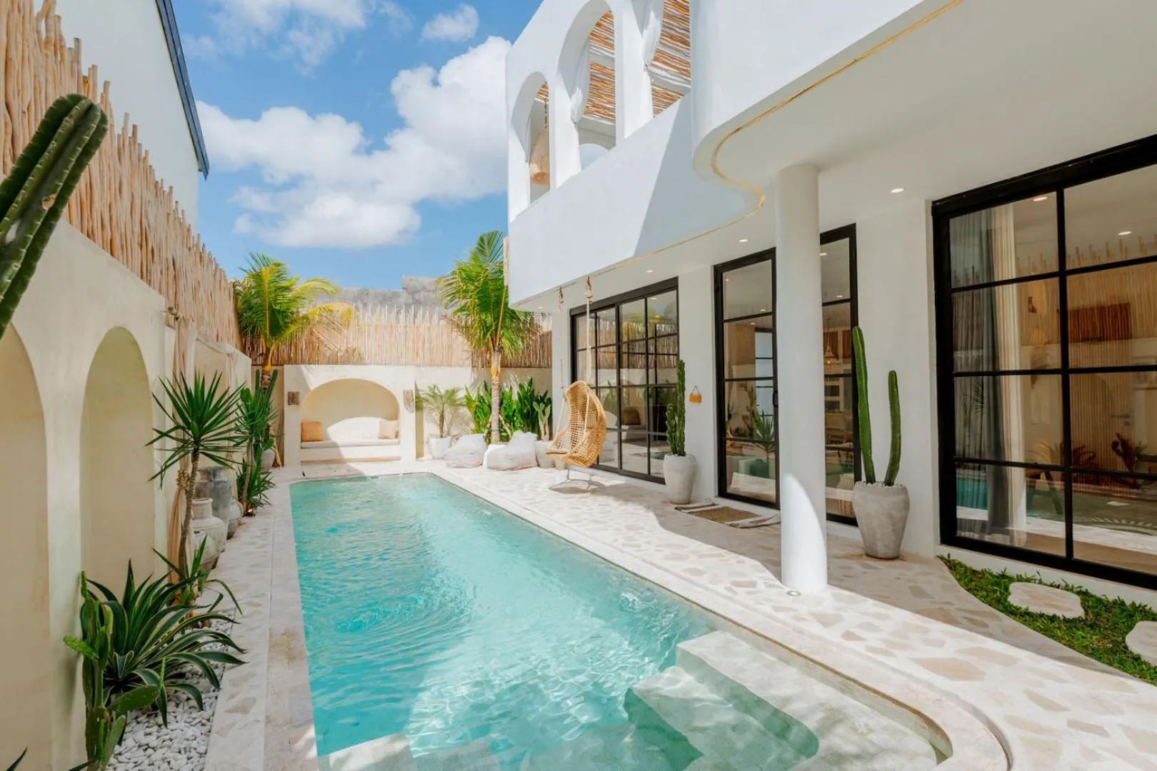Pool view in Villa Coconut Canggu