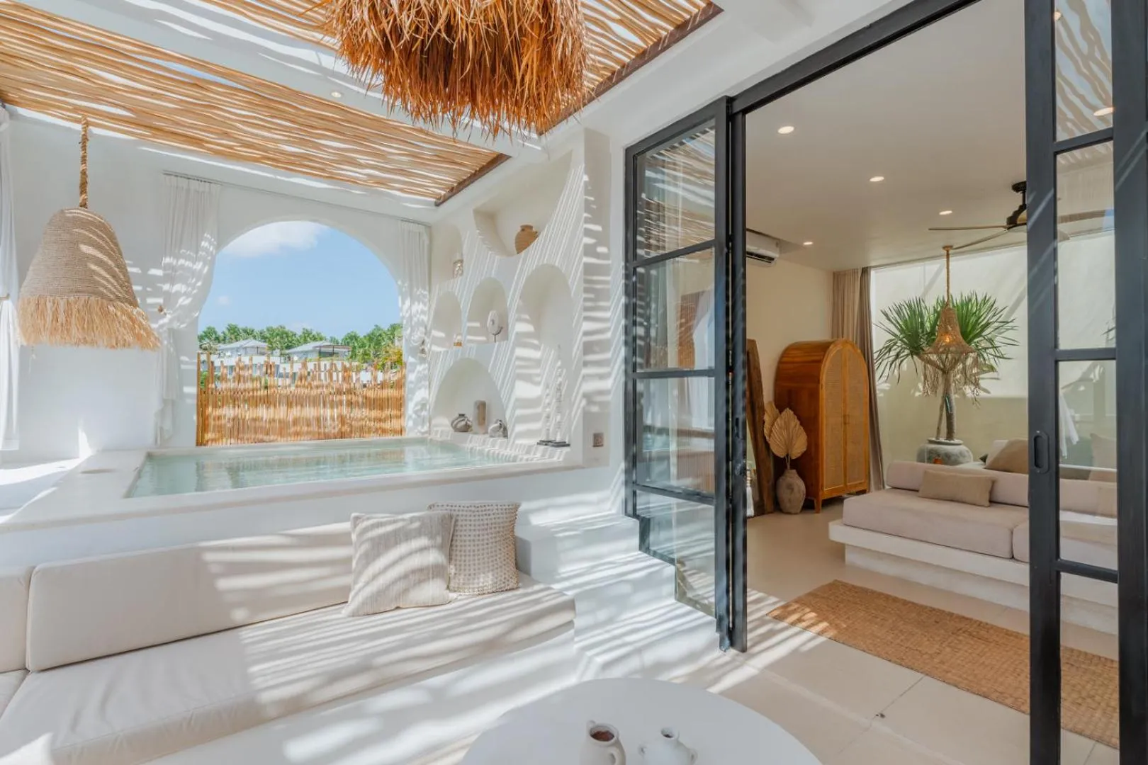 Seating area in Villa Coconut Canggu