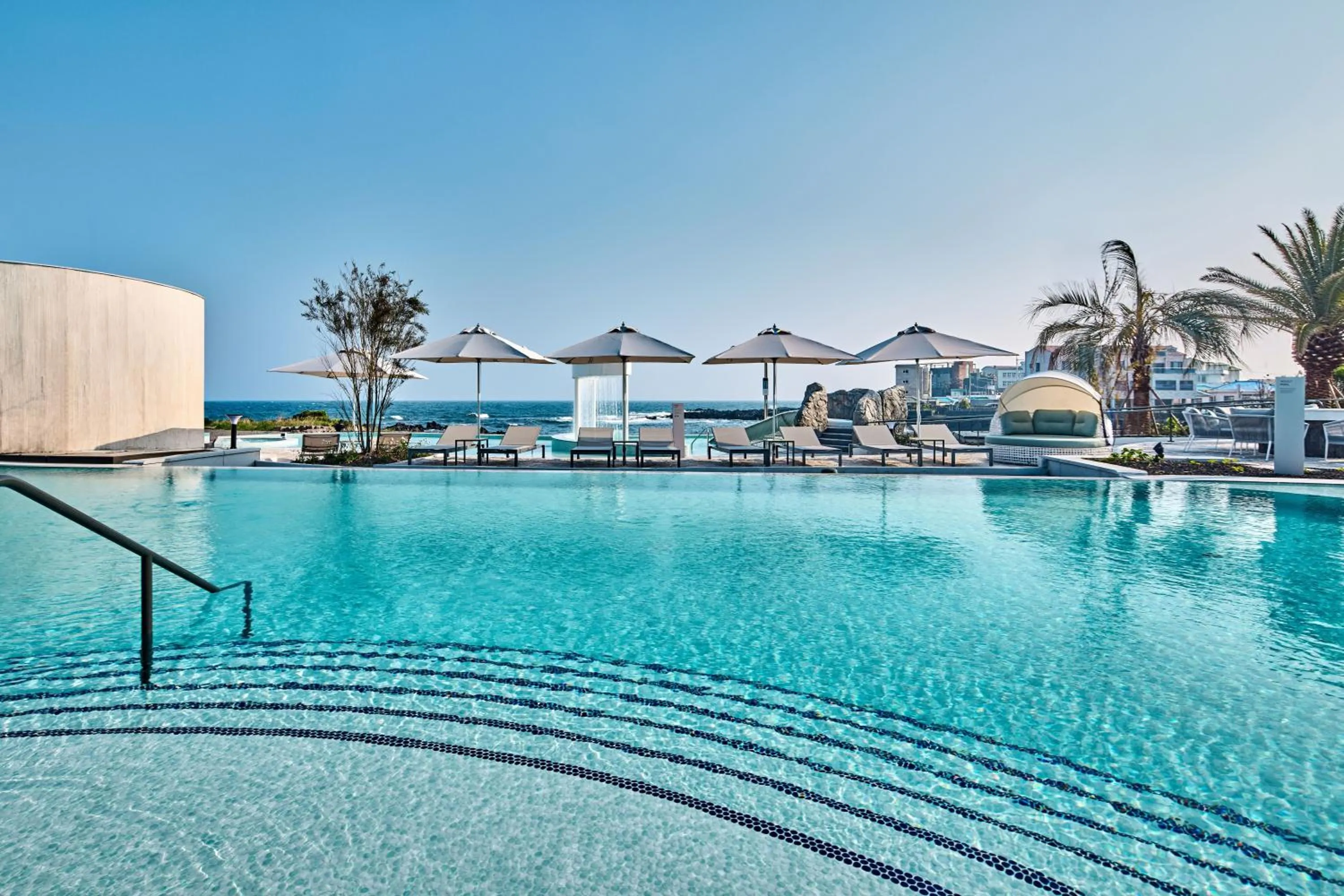 Pool view in Shilla Stay Plus Iho Tewoo Ocean Front