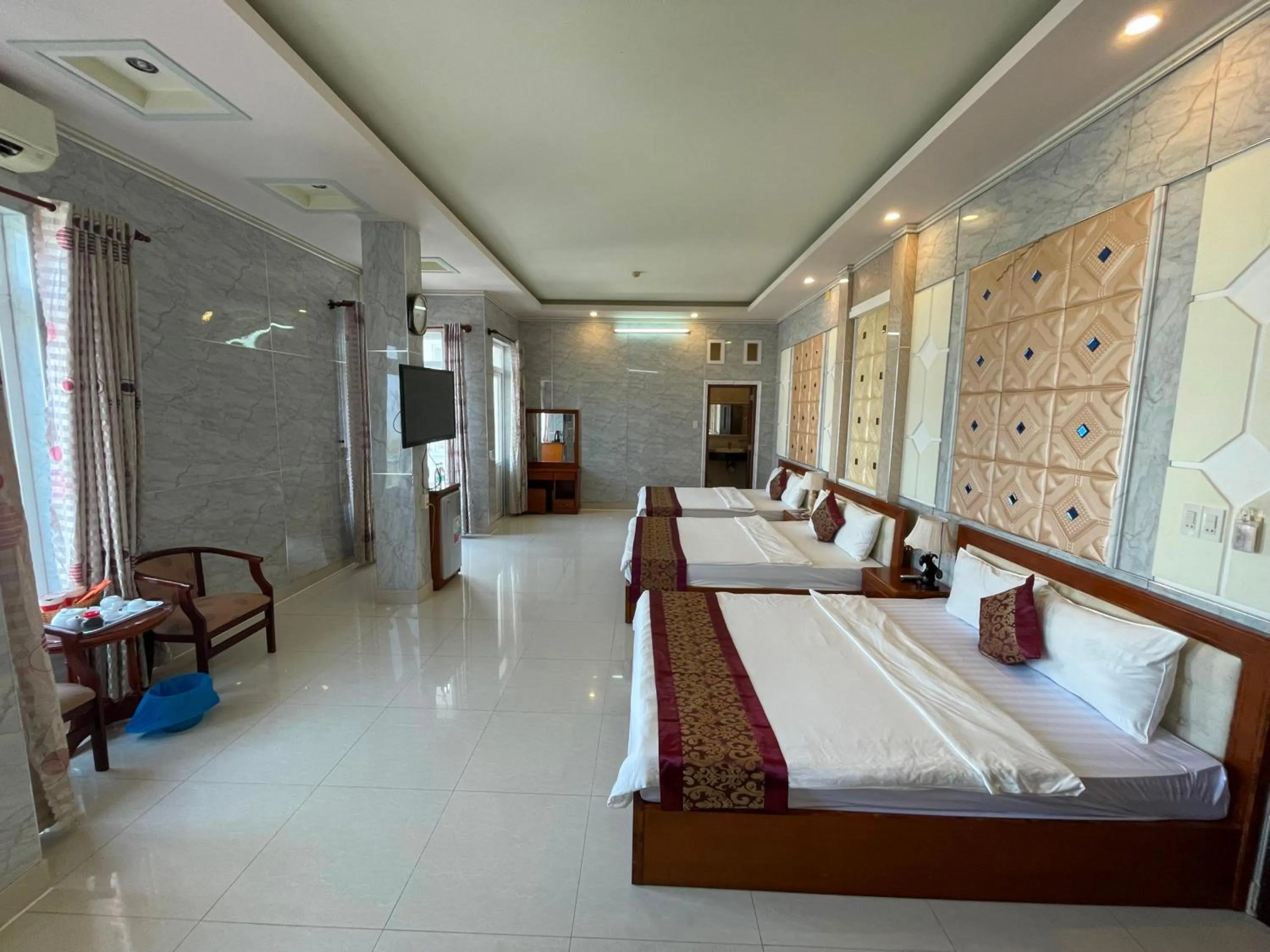 Bed in Hồng Nhung Hotel Kiên Giang