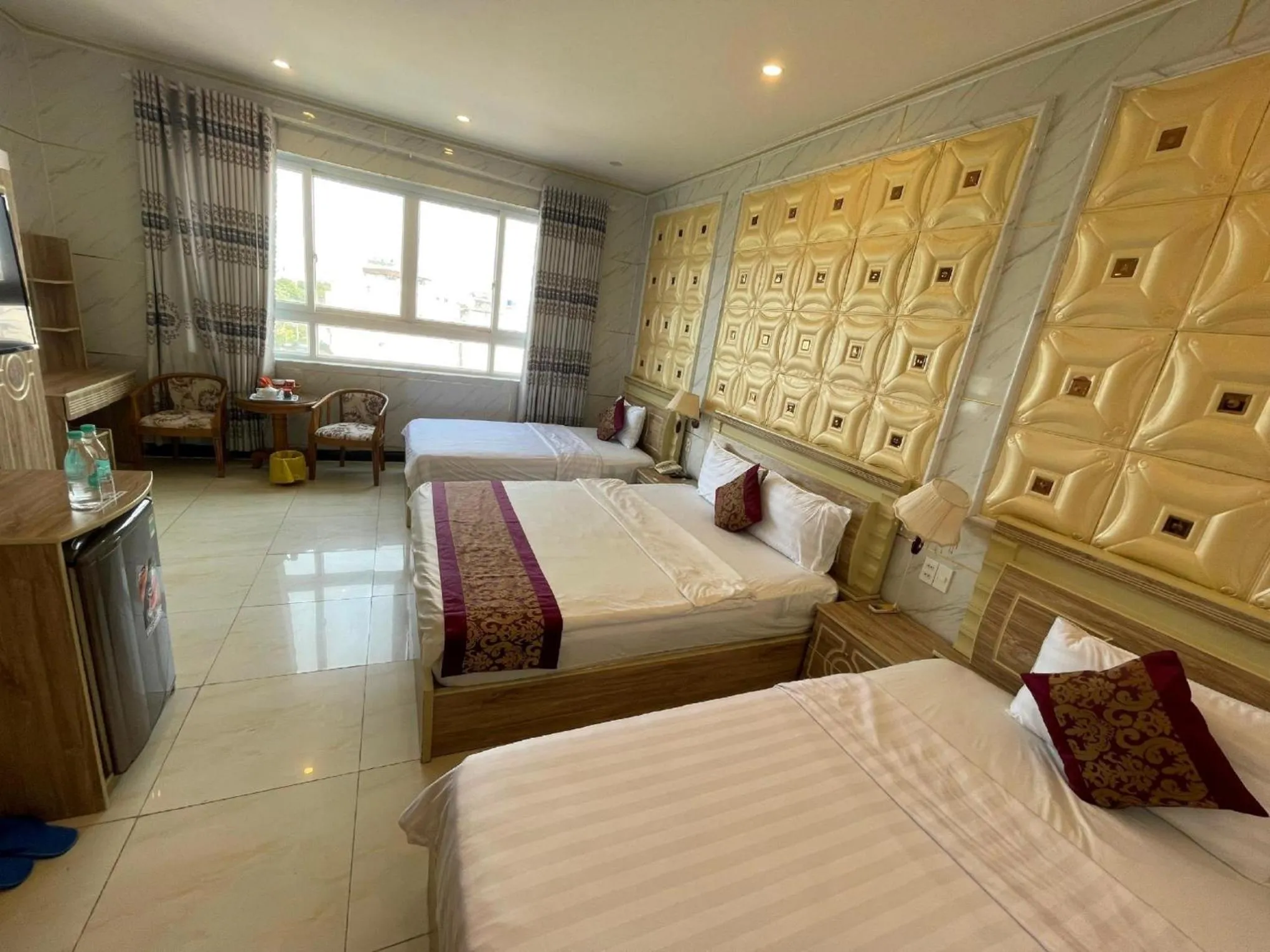 Bed in Hồng Nhung Hotel Kiên Giang