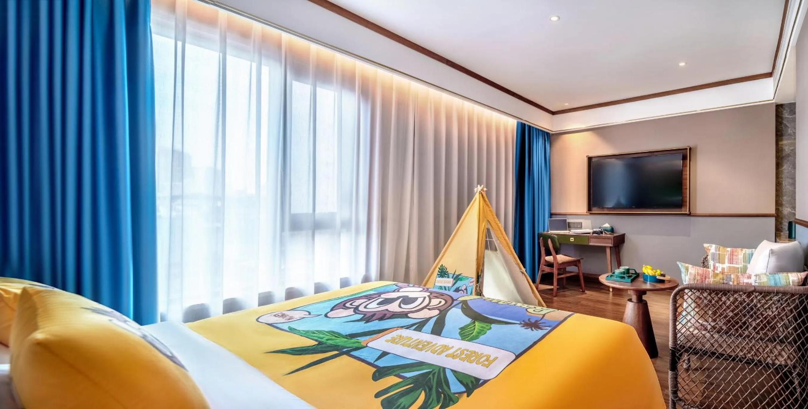 Bed in Nostalgia S Hotel Kunming Old Street