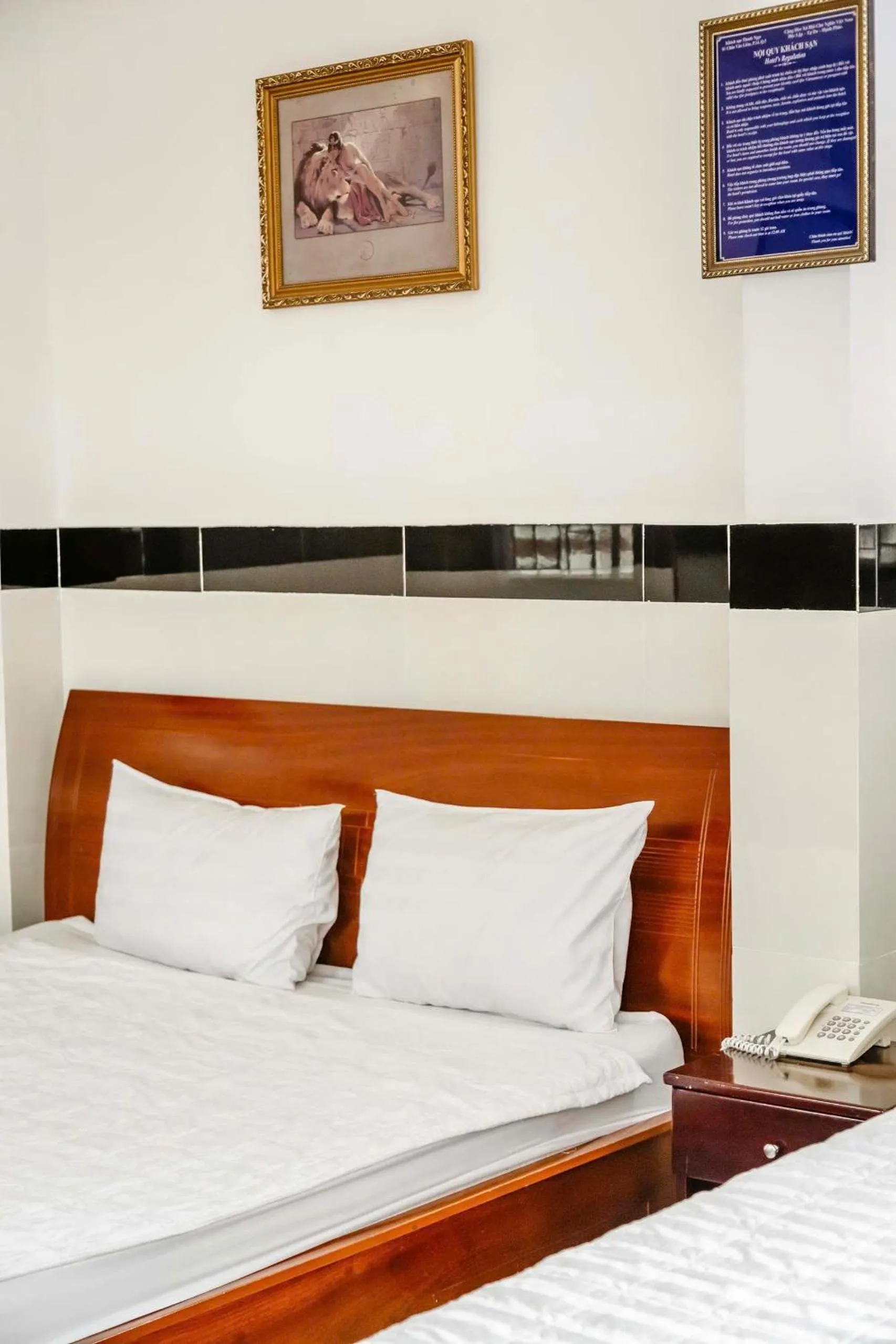 Bed in THANH NGỌC HOTEL