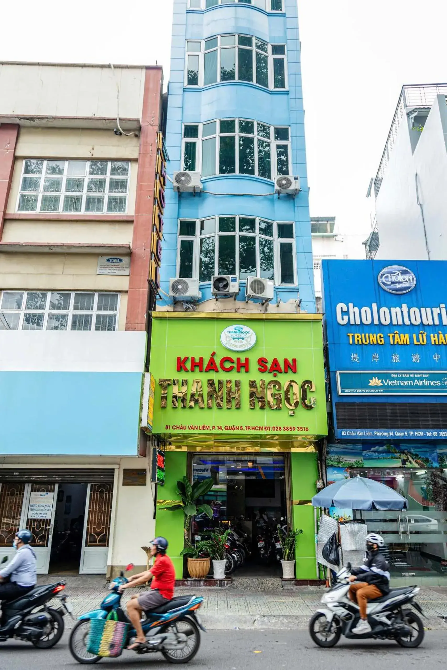 Property building in THANH NGỌC HOTEL Property building in THANH NGỌC HOTEL