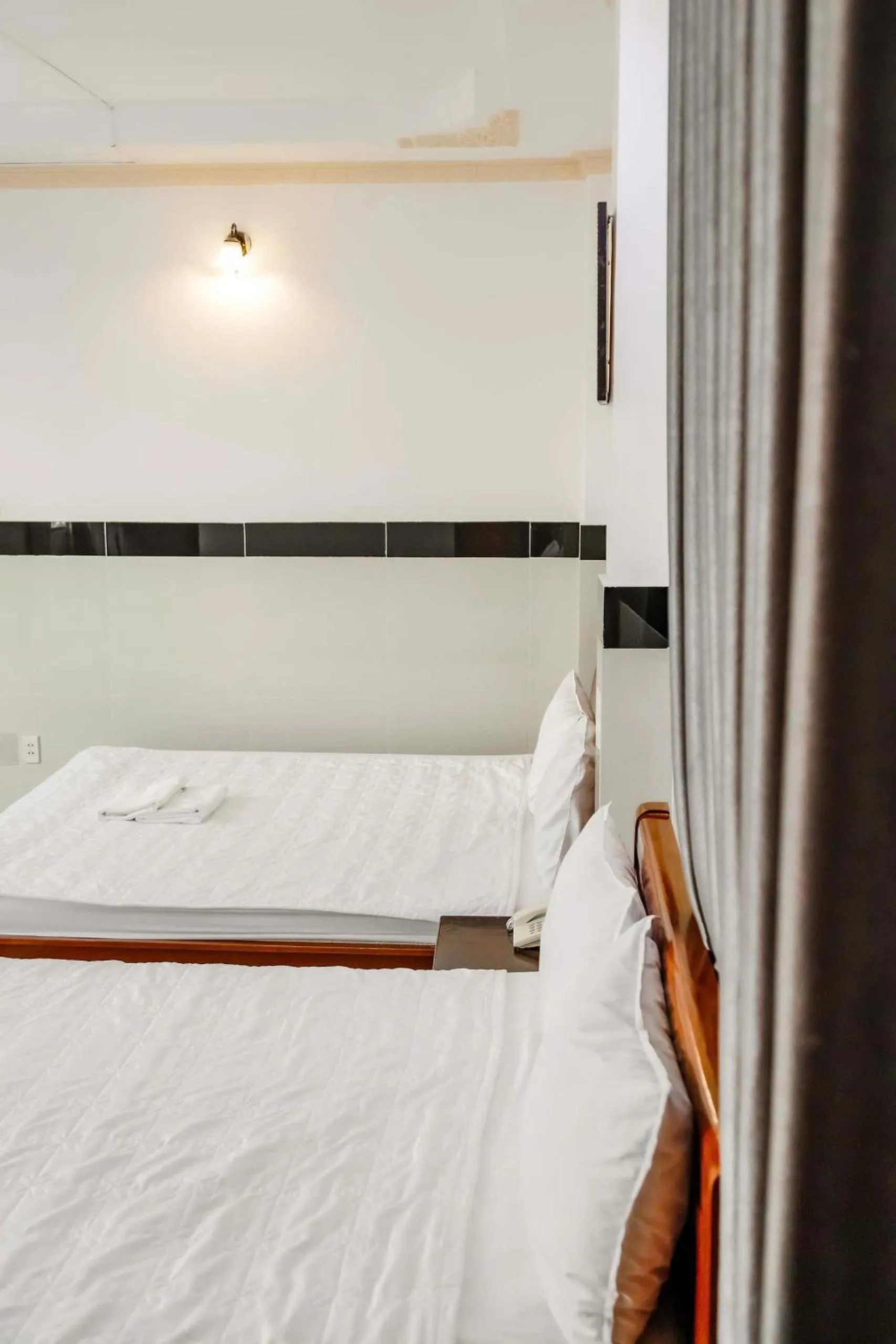 Bed in THANH NGỌC HOTEL