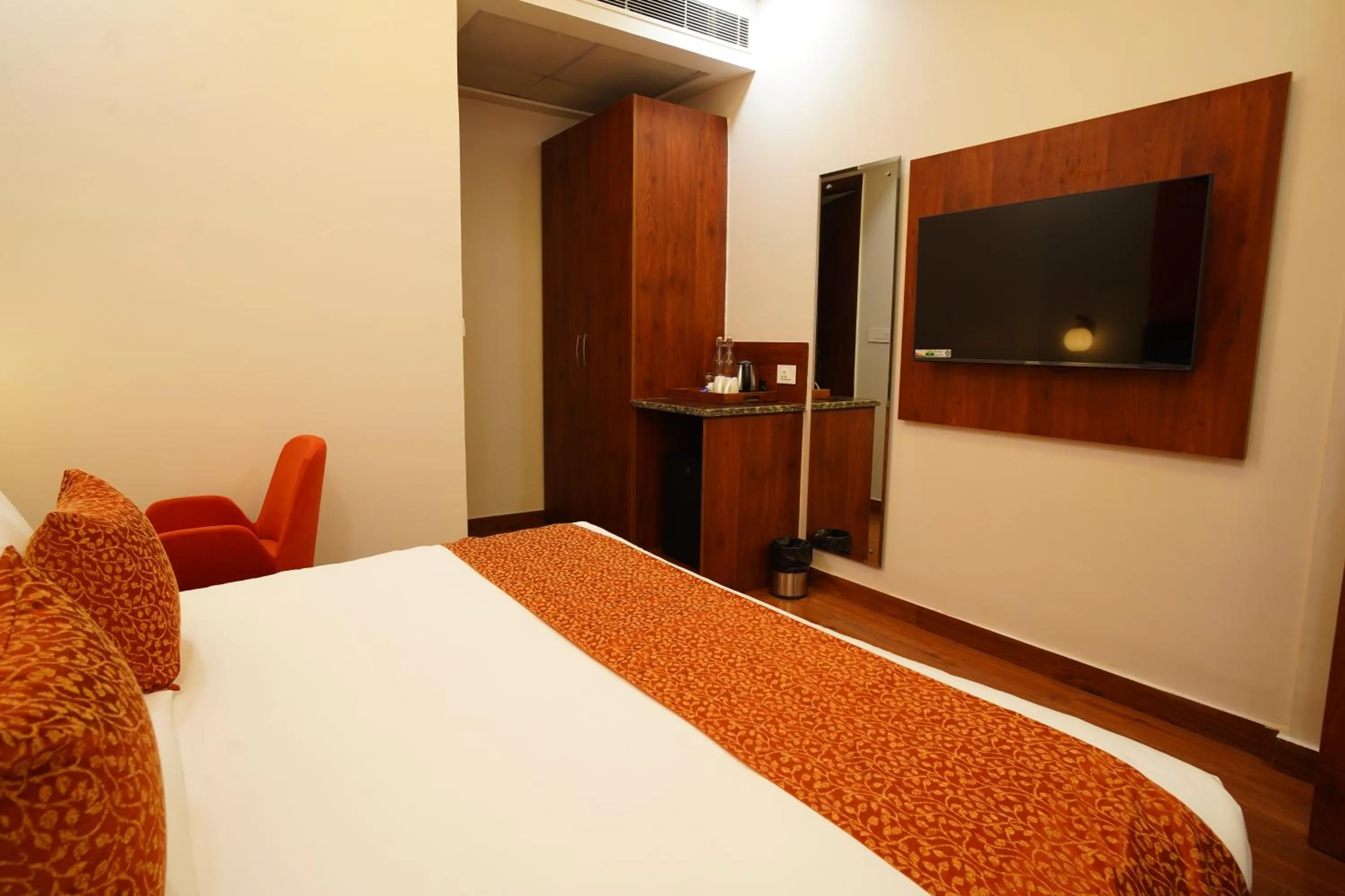 Bedroom, Bed in IRA By Orchid Noida