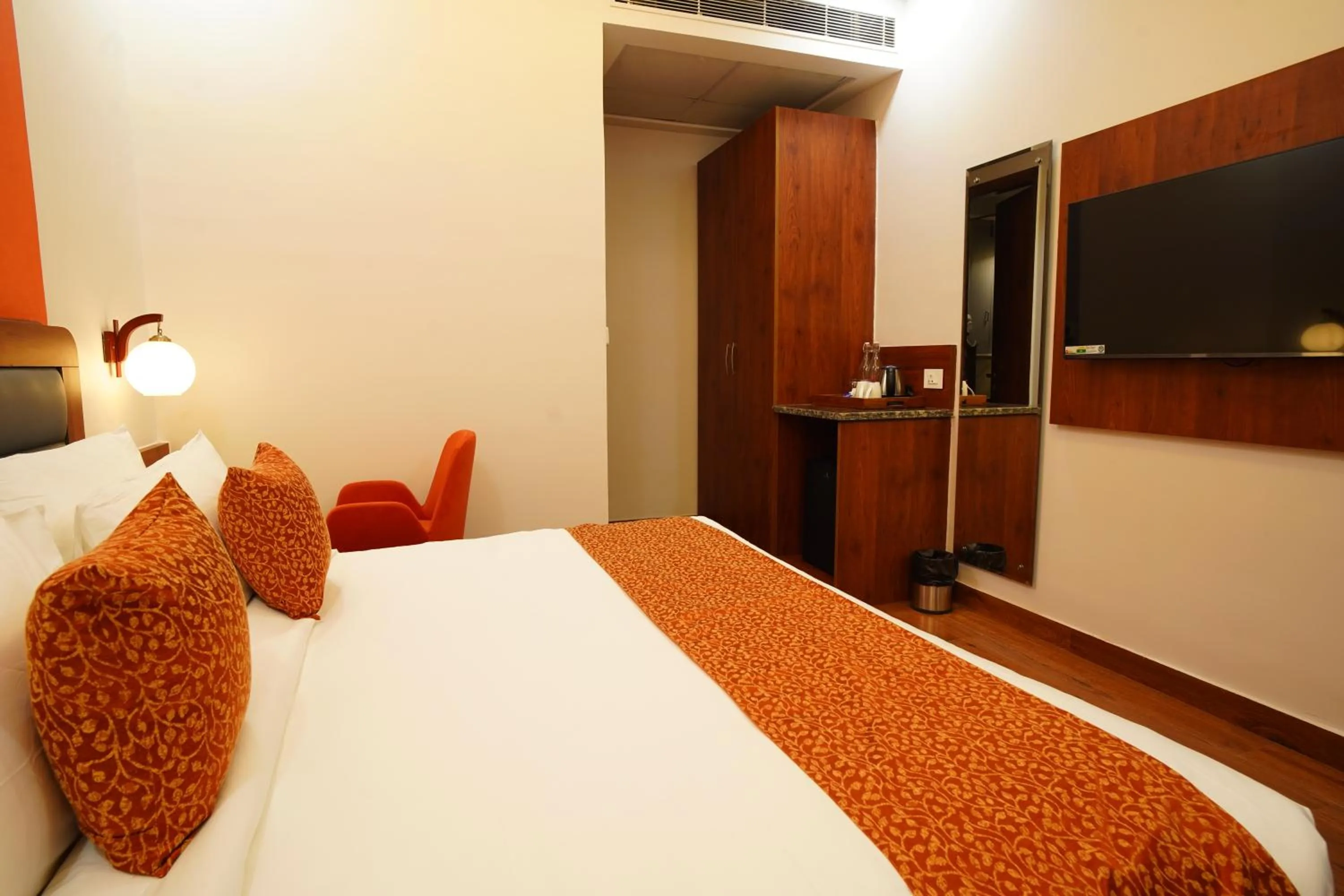 Bedroom, Bed in IRA By Orchid Noida