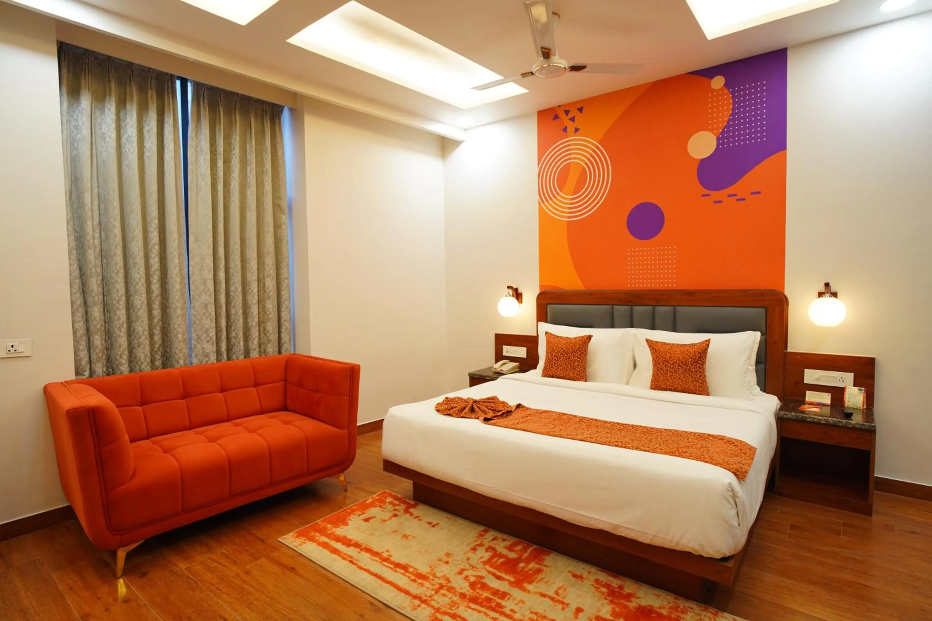Bedroom, Bed in IRA By Orchid Noida