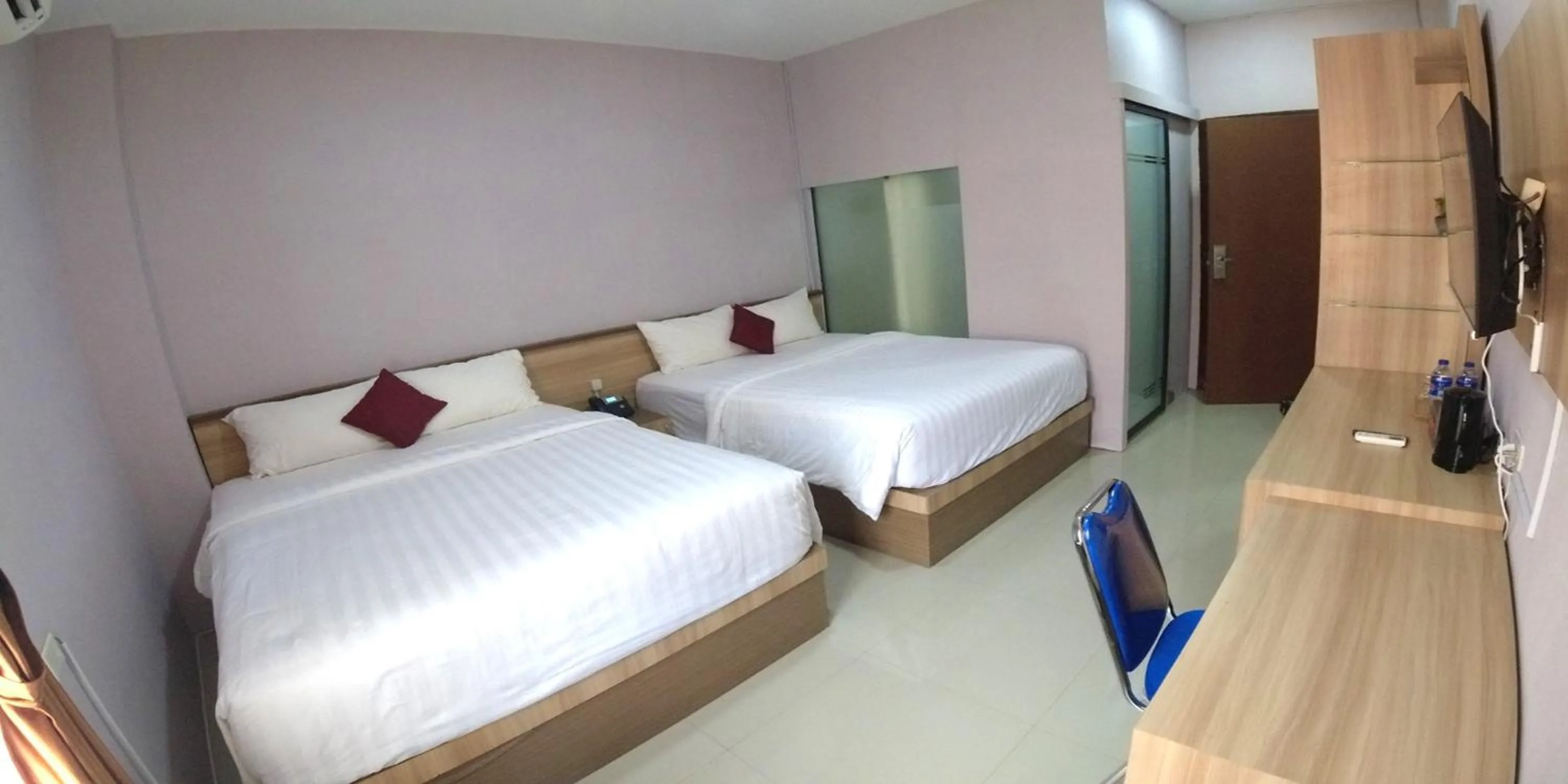 Bed in Great Cokro Edotel Lampung