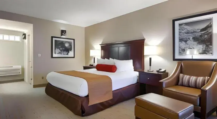 Bed in Best Western Frontier Motel Bed in Best Western Frontier Motel