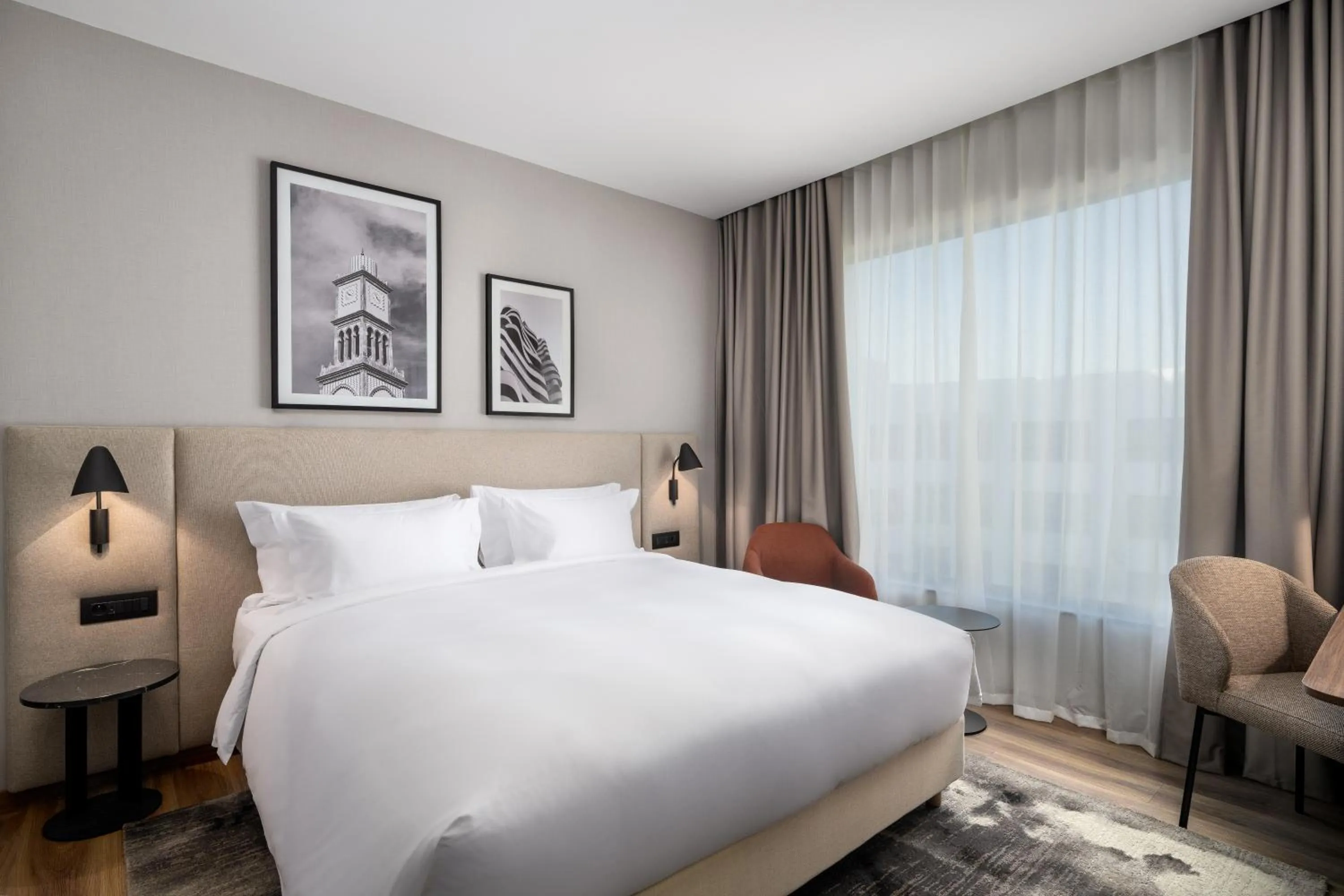 Bed in Radisson Hotel Casablanca Gauthier La Citadelle