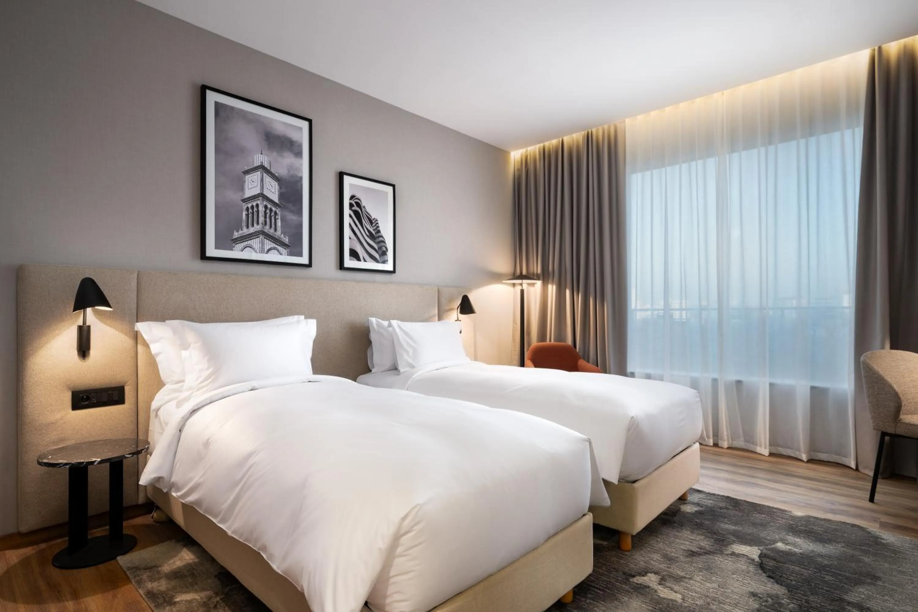 Bed in Radisson Hotel Casablanca Gauthier La Citadelle