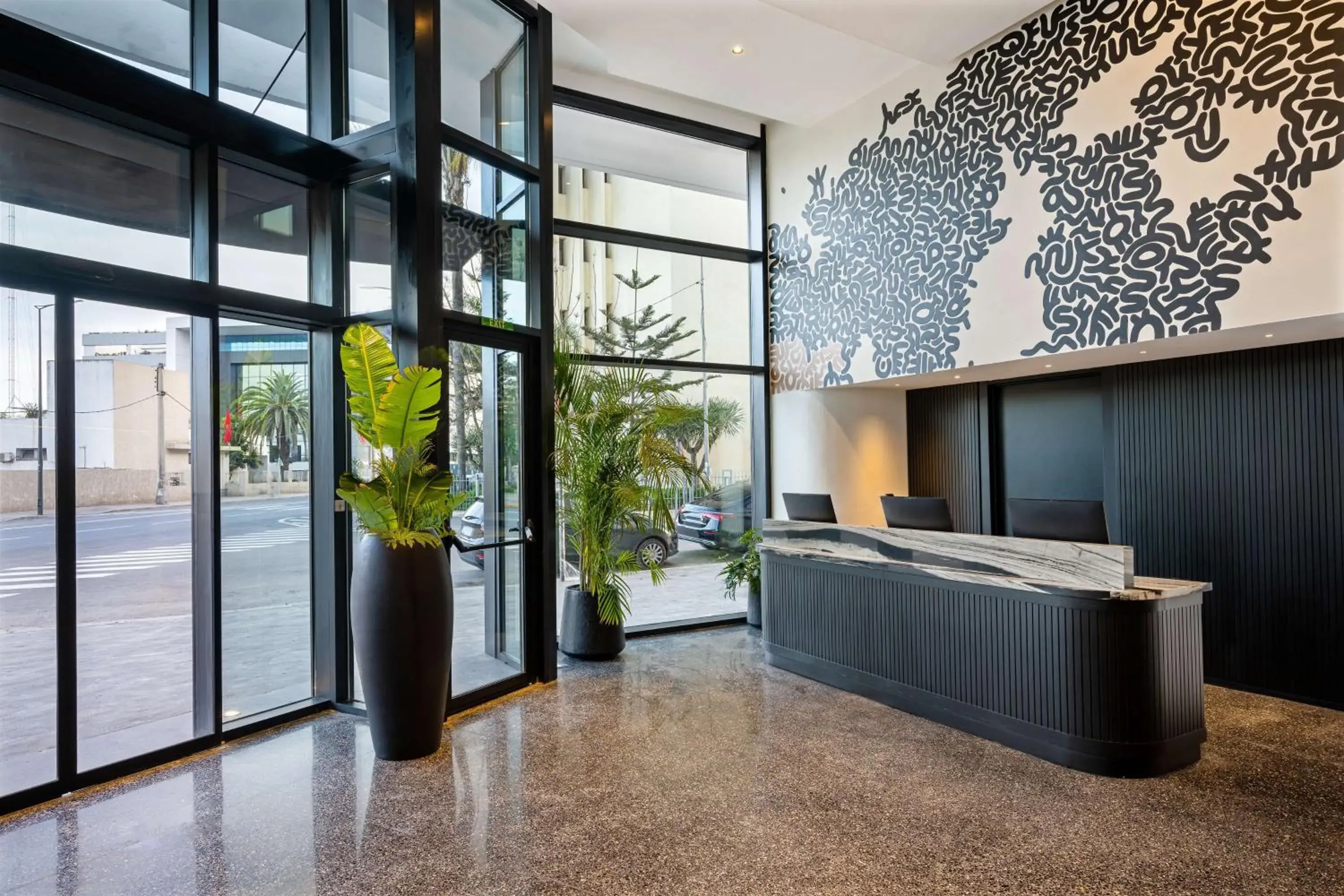 Lobby or reception in Radisson Hotel Casablanca Gauthier La Citadelle Lobby or reception in Radisson Hotel Casablanca Gauthier La Citadelle