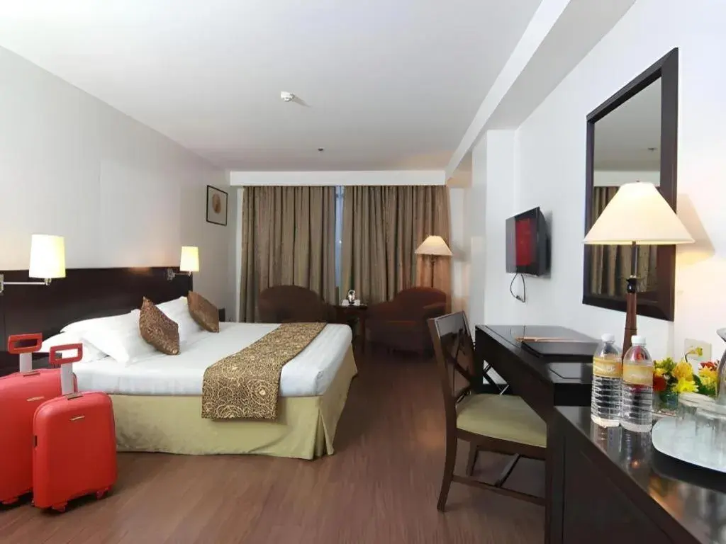 Bed in Hotel Supreme Convention Plaza Bed in Hotel Supreme Convention Plaza