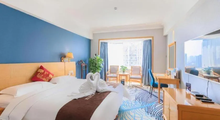 Bed in Greatwall Hotel - Zhengzhou