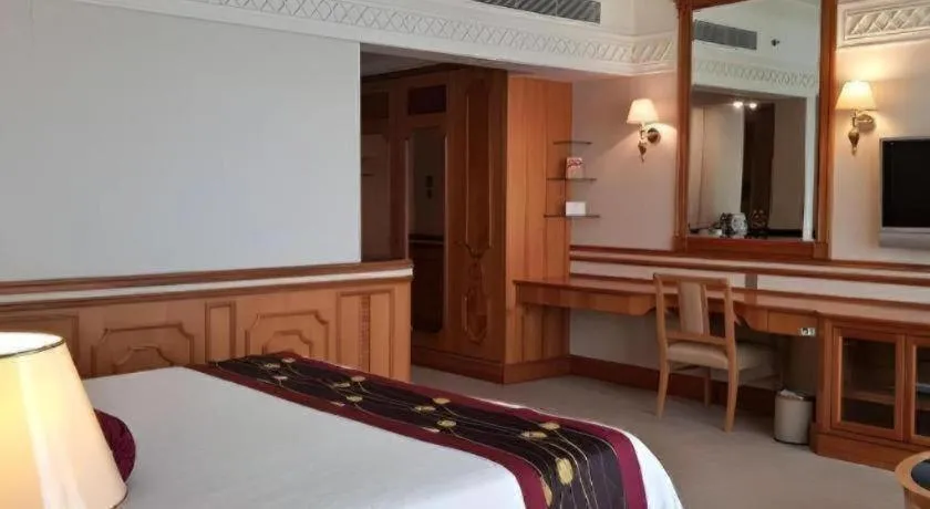 Bed in The Rizqun International Hotel