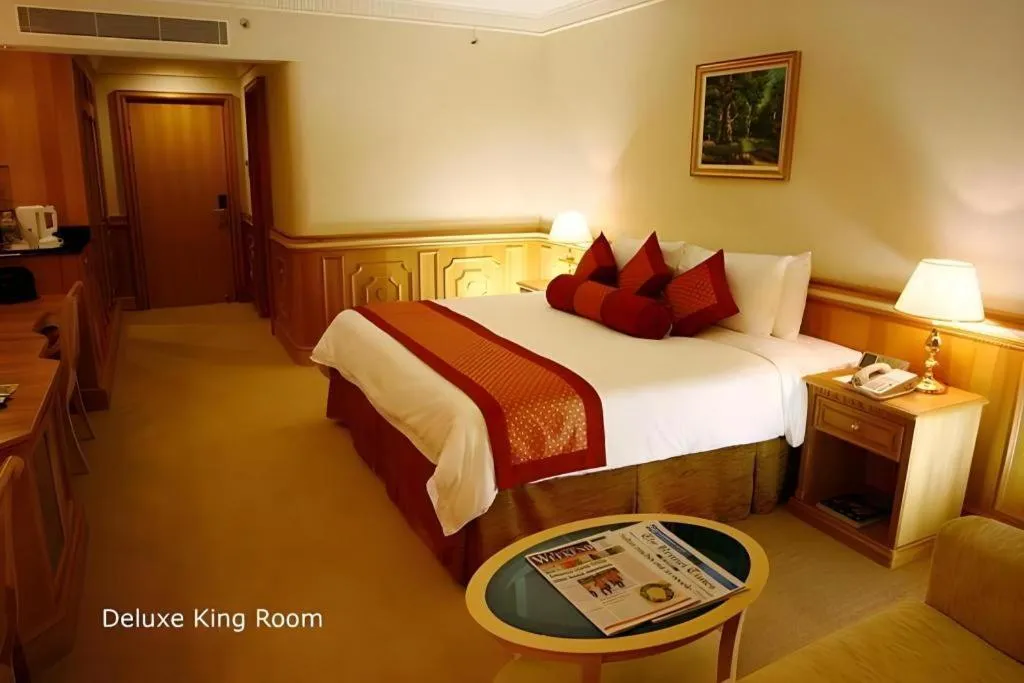 Bed in The Rizqun International Hotel