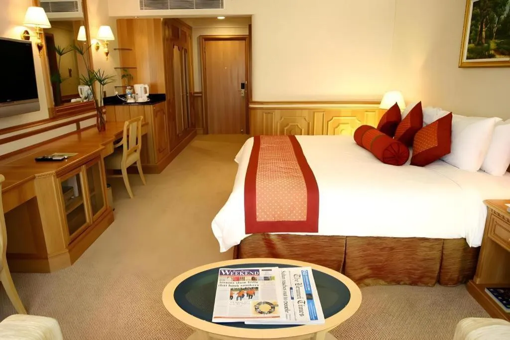 Bed in The Rizqun International Hotel