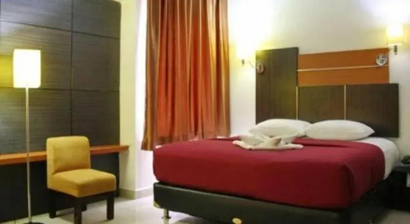 Bed in Travello Hotel Manado Bed in Travello Hotel Manado