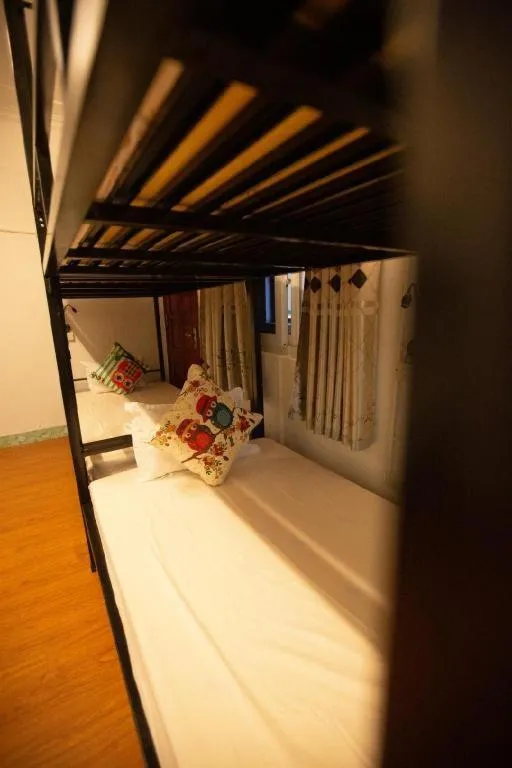 Bed in Canh Dieu Mountain Hotel