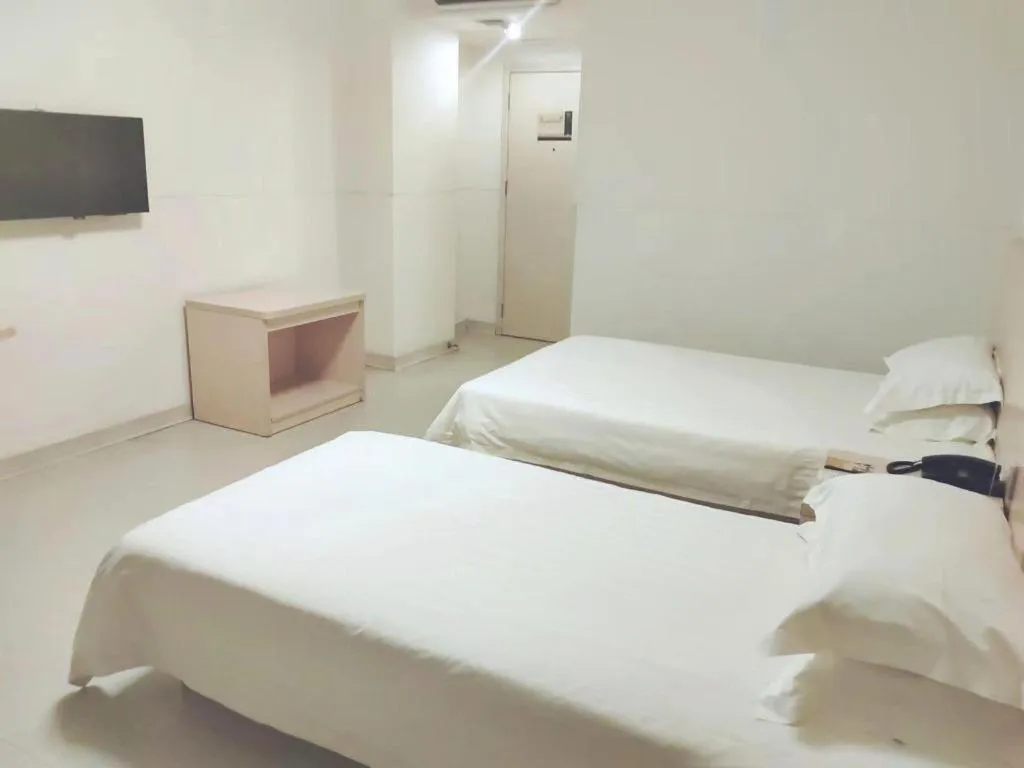 Bed in Jinjiang Inn E'ling Cultural and Creative Second Factory