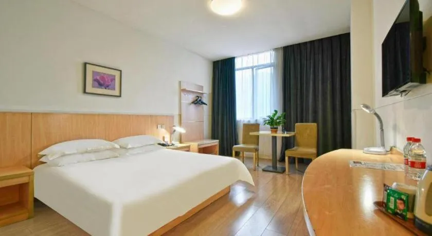 Bed in Jinjiang Inn E'ling Cultural and Creative Second Factory