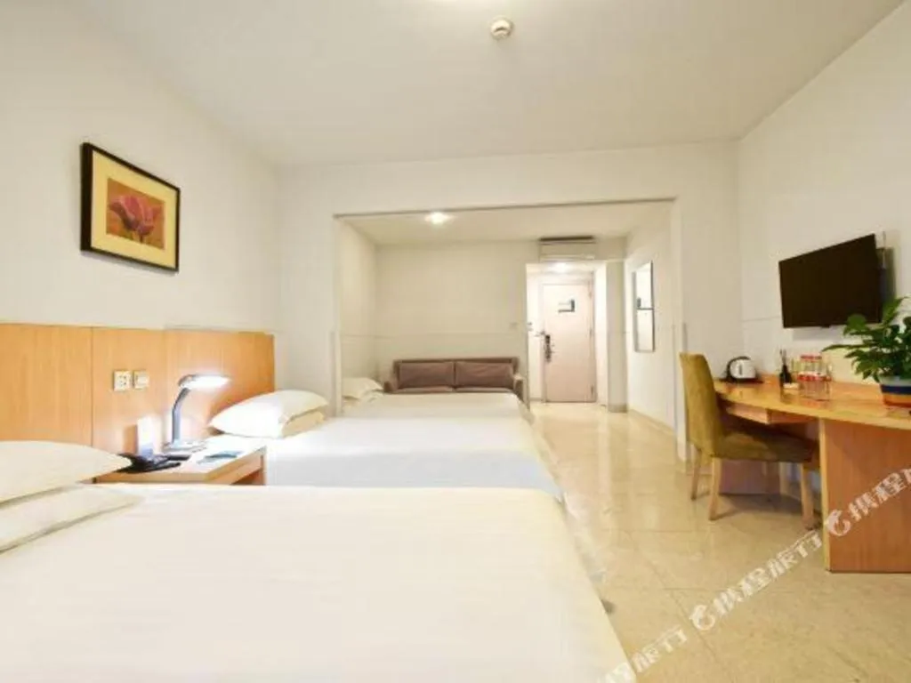 Bed in Jinjiang Inn E'ling Cultural and Creative Second Factory