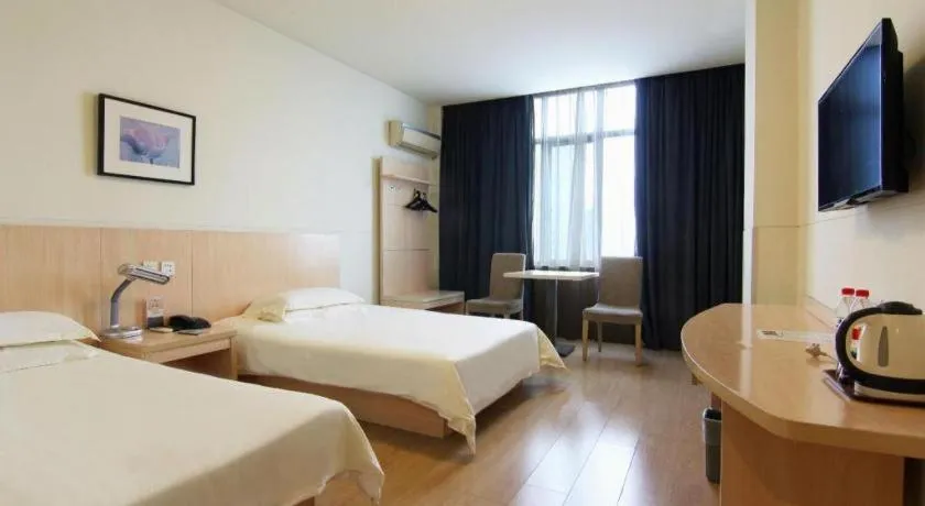 Bed in Jinjiang Inn E'ling Cultural and Creative Second Factory