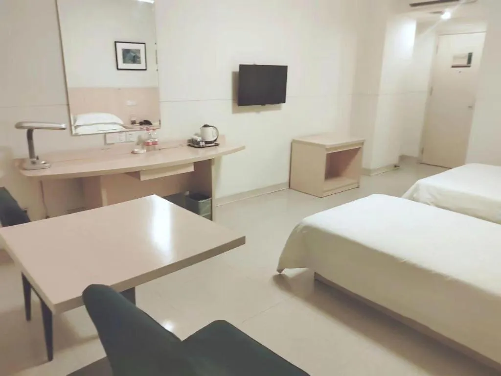 Bed in Jinjiang Inn E'ling Cultural and Creative Second Factory