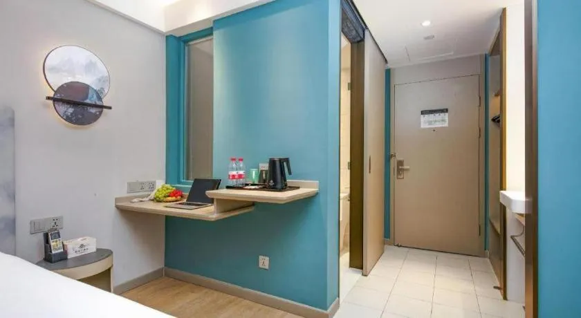 Bed in Magnotel Ningbo Tianyi Plaza Railway Station