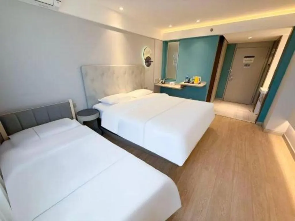 Bed in Magnotel Ningbo Tianyi Plaza Railway Station