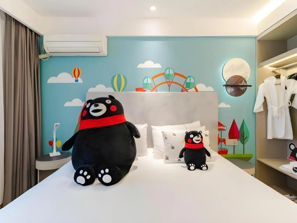 Bed in Magnotel Ningbo Tianyi Plaza Railway Station