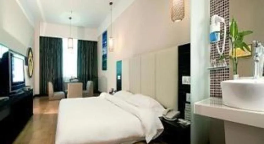 Bed in Orient Sunseed Hotel Airport Branch