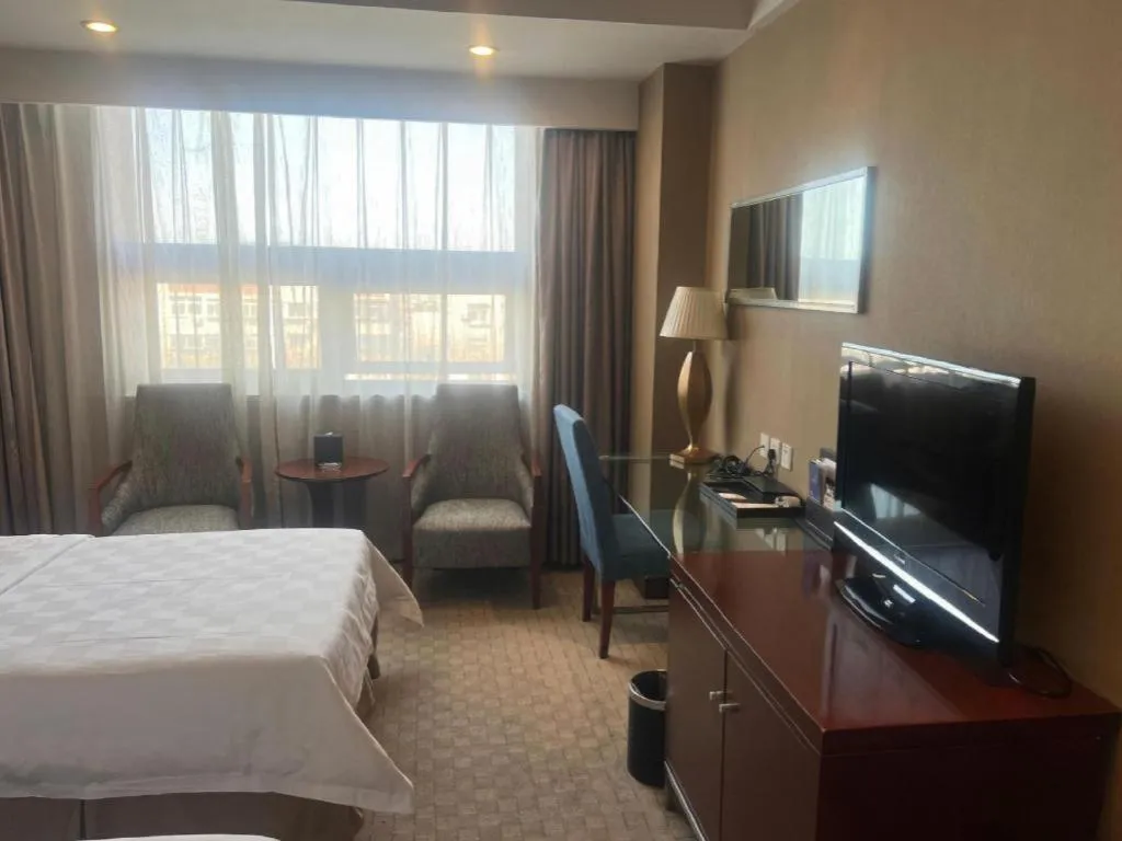 Bed in Jinan Blue Horizon Hotel Shizhong