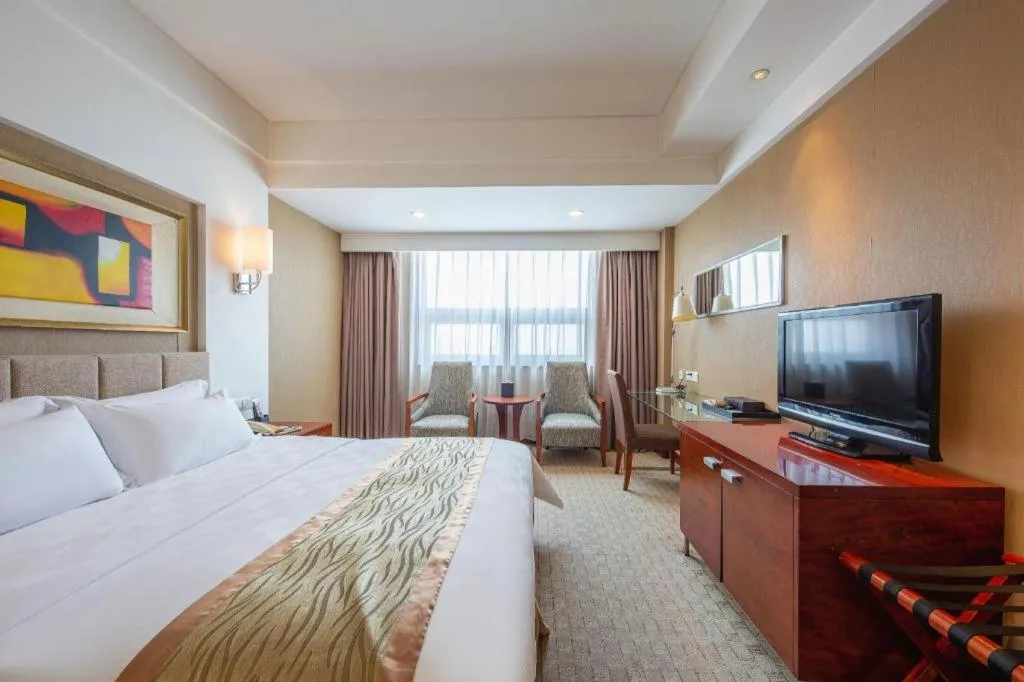 Bed in Jinan Blue Horizon Hotel Shizhong