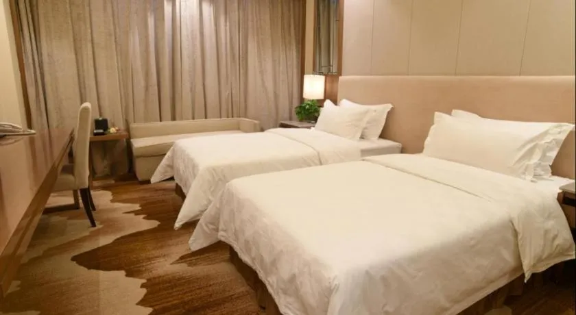 Bed in Jinan Blue Horizon Hotel Shizhong