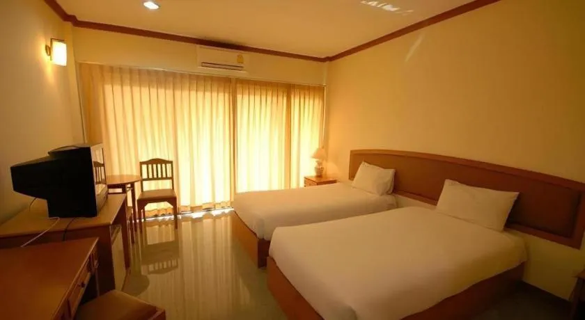 Bed in Golden Land Hotel