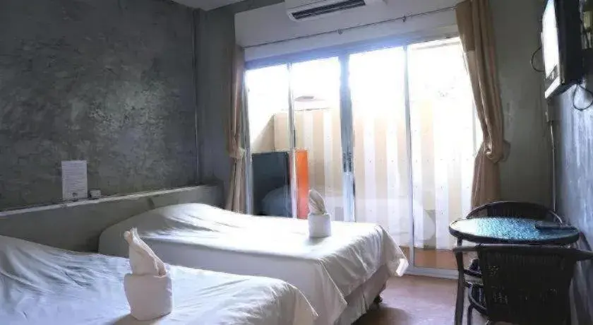 Bed in K-1 Modern Art Hotel @ Nan Bed in K-1 Modern Art Hotel @ Nan