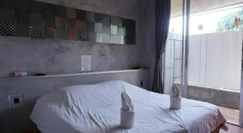 Bed in K-1 Modern Art Hotel @ Nan Bed in K-1 Modern Art Hotel @ Nan