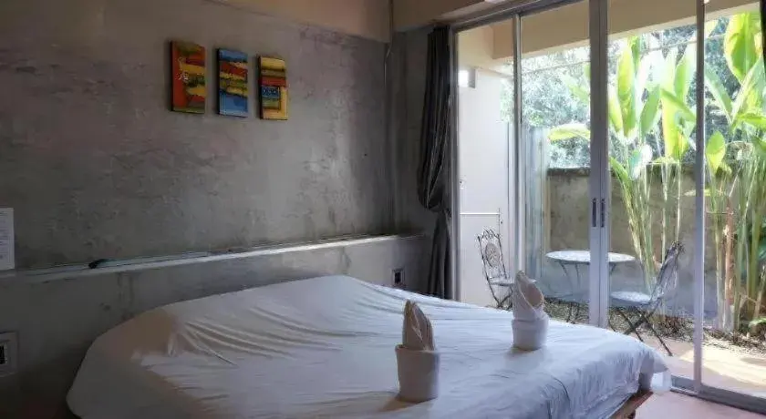 Bed in K-1 Modern Art Hotel @ Nan Bed in K-1 Modern Art Hotel @ Nan