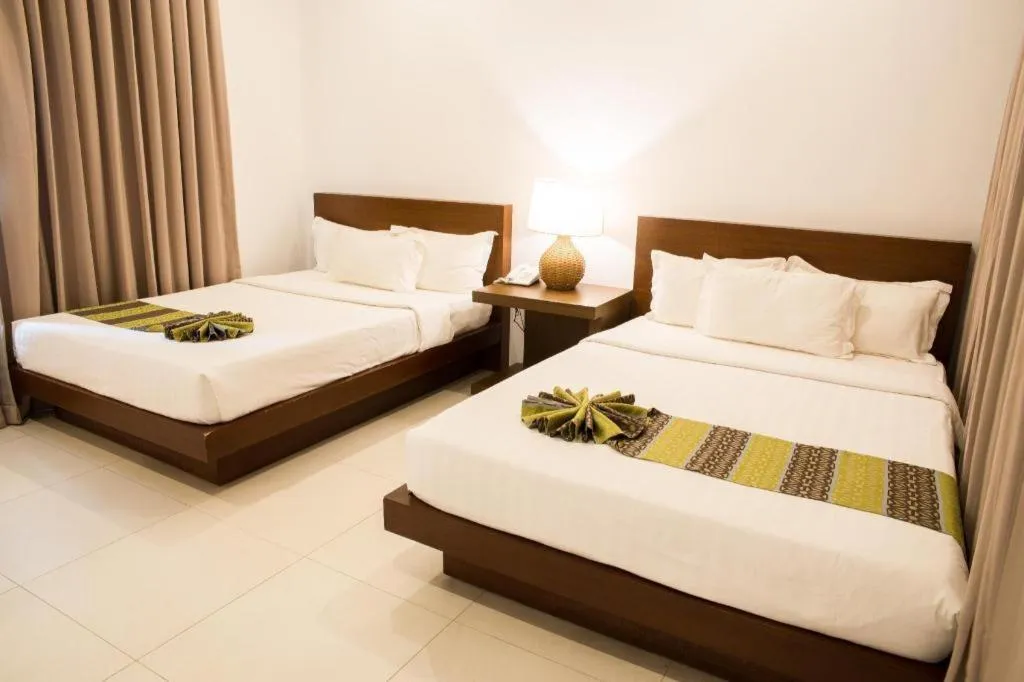 Bed in Ciriaco Hotel