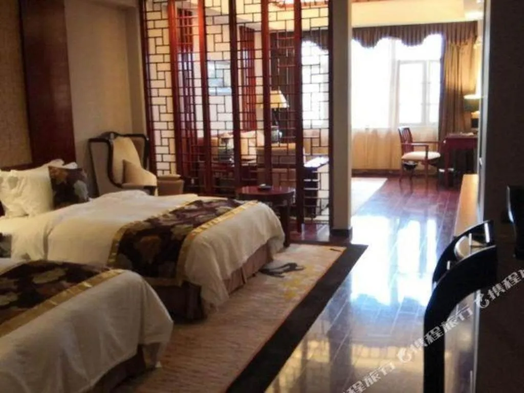 Bed in Jinggangshan ZhongTaiLai International Hotel