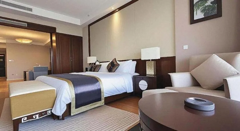 Bed in Jinggangshan ZhongTaiLai International Hotel