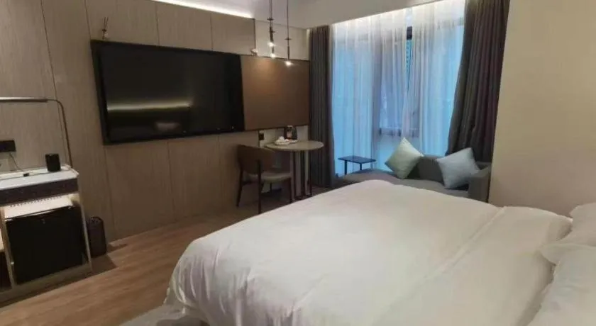 Bed in Jinggangshan ZhongTaiLai International Hotel
