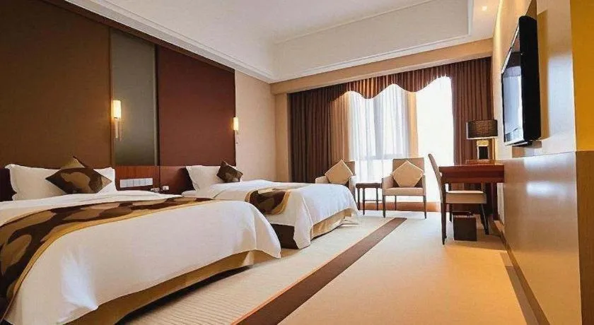 Bed in Jinggangshan ZhongTaiLai International Hotel