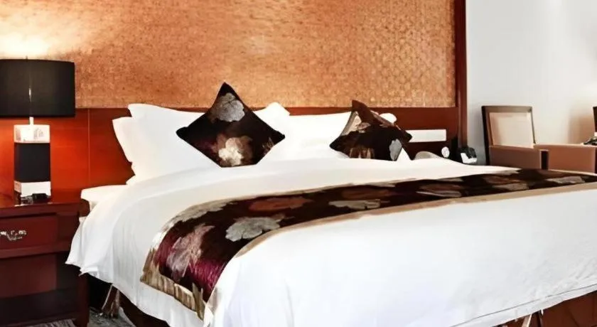 Bed in Jinggangshan ZhongTaiLai International Hotel