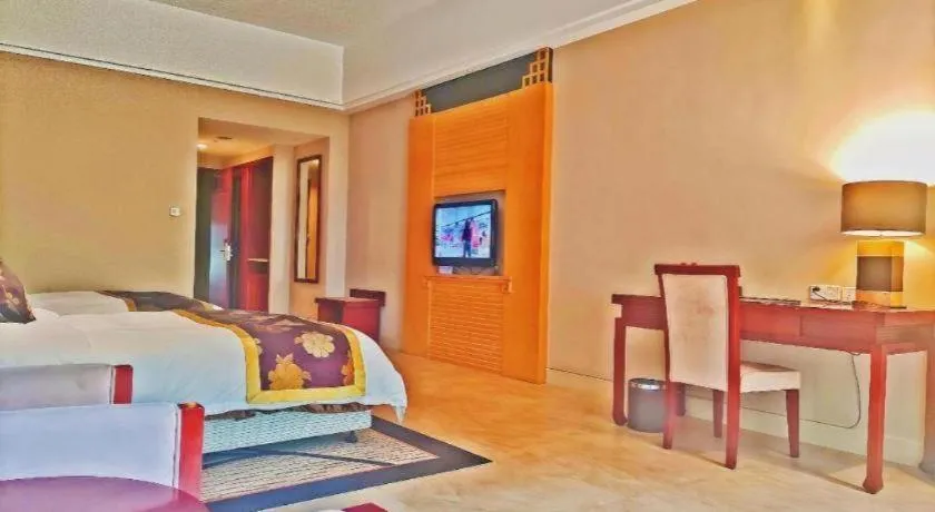 Bed in Jinggangshan ZhongTaiLai International Hotel