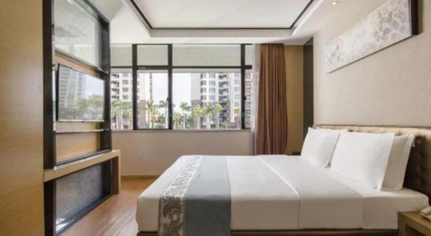 Bed in Nanhai Oil Hotel