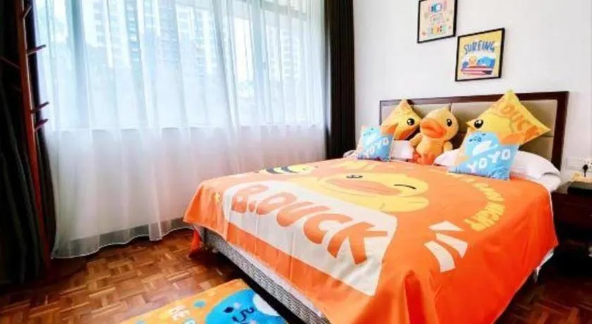 Bed in Nanhai Oil Hotel